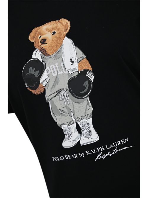 T-shirt in cotone con stampa Polo Bear POLO RALPH LAUREN | 211971709001